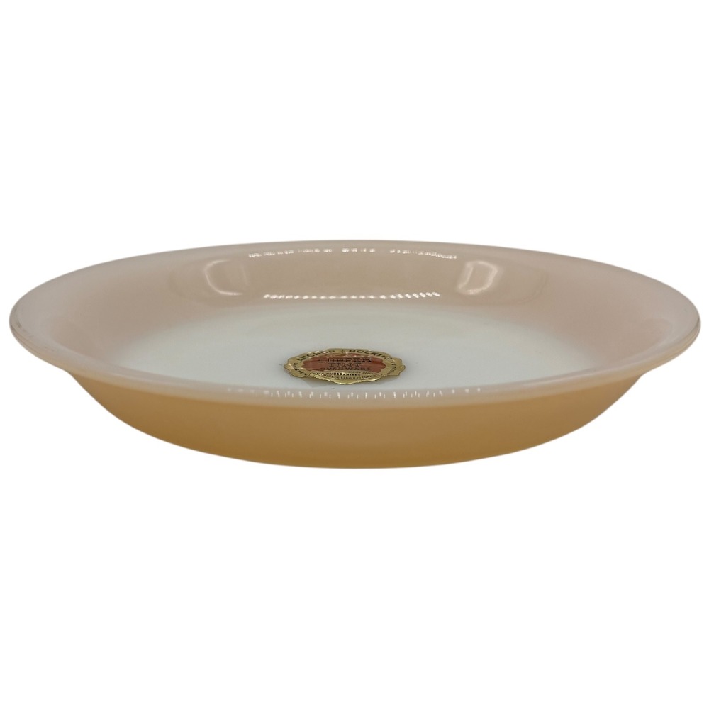 Anchor Hocking Fire King Peach Luster Pie Plate Baking‎ Dish